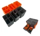 Klein Tools MODbox Two Drawer Toolbox Compatible Small Nesting Bin