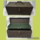 Vintage Kennedy Kits CS-16 Cantilever Tool Box Tackle Mechanic Brown Metal 16"