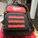 MILWAUKEE TOOL BACKPACK  48-22-8201 DECENT SHAPE  PLEASE LOOOOK