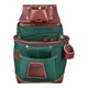 Occidental Leather FatLip Tool Bag - 13 Pockets & Right Hand, Green