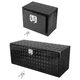 VEVOR Underbody Aluminum Truck Tool Box 18x12-60x24 Trailer RV Tool Storage