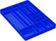 ERNST Tool Garage Organizer Tray Blue 10-Compartments, NEW