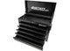 Boxo Tools ECC26501L-SBK 26" 5-Drawer Portable Steel Tool Box Black