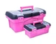 Pink Tool Box for Women - Sewing, Art & Craft Organizer Small &... USA FAST SHIP