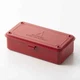 Trunk type T-190 TOYO STEEL &times; SUWADA FACTORY collaboration Tool Box RED Japan