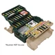Plano Hip Roof Tackle Box w/6-Trays - Green/Sandstone 861600 UPC 024099086165