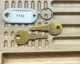 ( 2 ) Two HON/JTIC File Cabinet Keys Cut to Code 111E