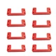 JILINWEI Wall Hanger for Milwaukee Packout,8 Pcs Mounting Cleats Red