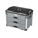 FLEX STACK PACK Storage System 3-Drawer Tool Box - FS1105, Grey/Black