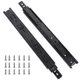 KINJOEK 2 PCS 14 Inch Full Extension Ball Bearing Drawer 14 2 PCS, Black 