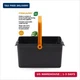 Fiskars Garden Tool Caddy, Portable Storage Organizer with Locking Handle and Re