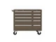 Kennedy Manufacturing 310XB 10-Drawer Brown Roller Cabinet, 39-3/8"W, FREE SHIP