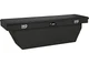 UWS TBSD-69-A-MB Matte Black Aluminum 69" Deep Angled Crossover Truck Tool Box