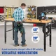 VEVOR Workbench Adjustable Height, for Office Home