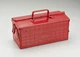 TOYO Steel 2-stage tool box ST-350R (red) from Japan